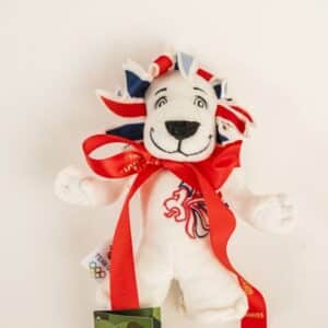 Eladó Team GB olimpiai plüssoroszlán, 20 cm
